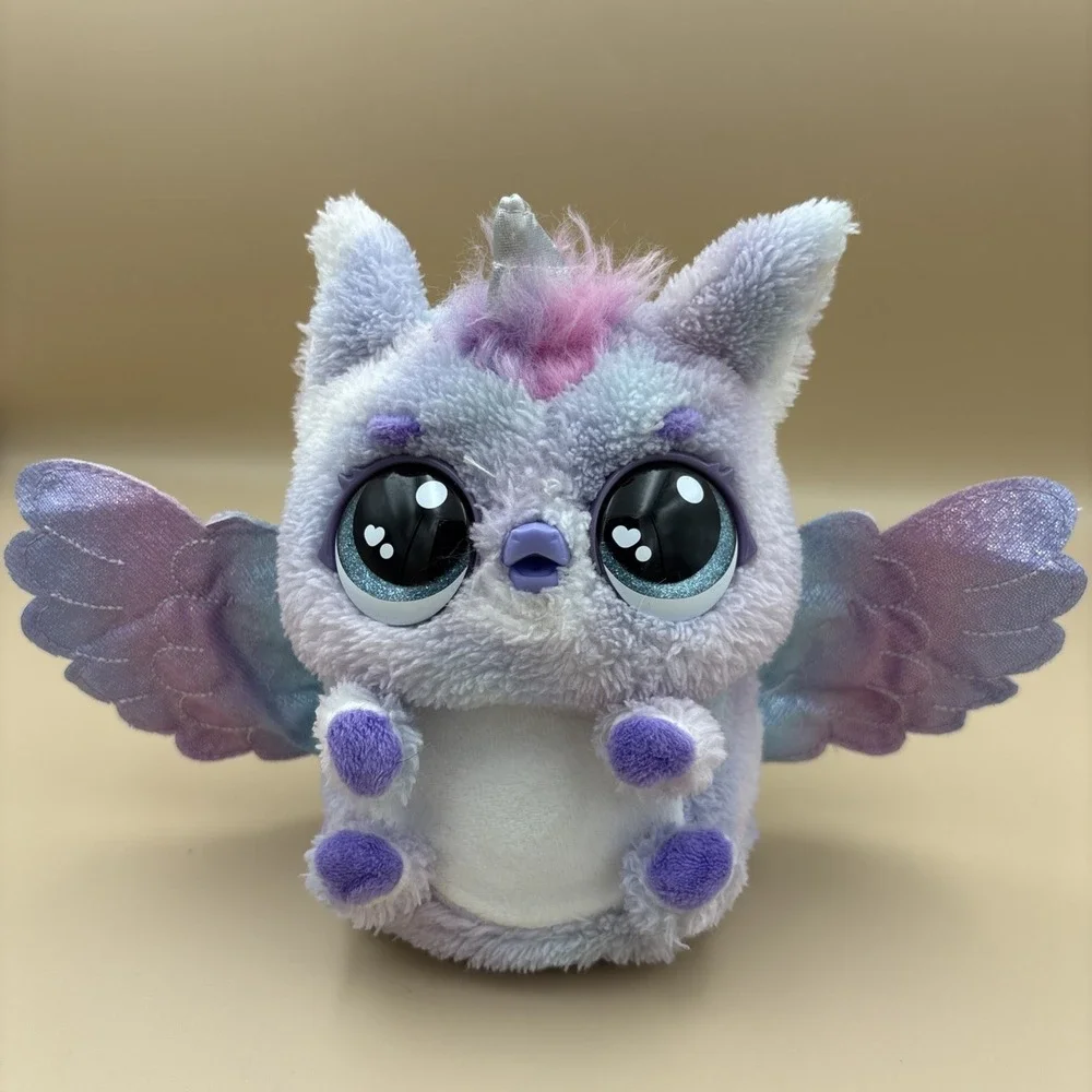 Hatchimals Alive Mystery Hatch Pufficorn Iridescent Wing Purple Pink